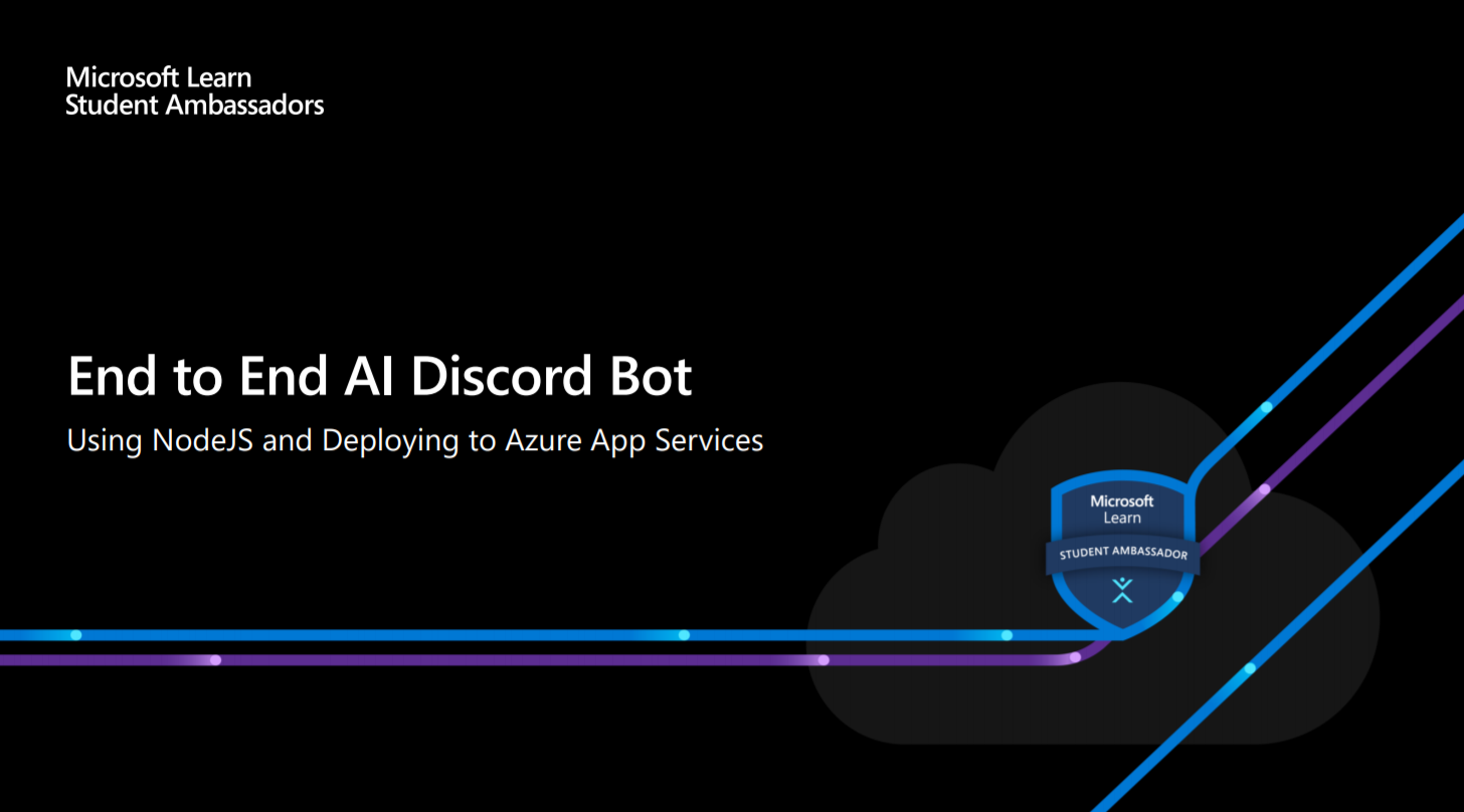 End to End AI Discord Bot